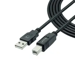 [73008] PRINTER CABLE 10 FT USB 2.0 A TO B UNNO TEKNO