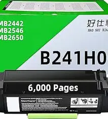 [6410] TONER BLACK B241H00 B/MB4422546 2650 6K PAGES LEXMARK