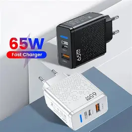 [6913] CHARGER TYPE-C & USB FAST CHARGE 64W AGILER