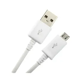 [22039] CHARGING CABLE WHITE USB A TO MICRO USB